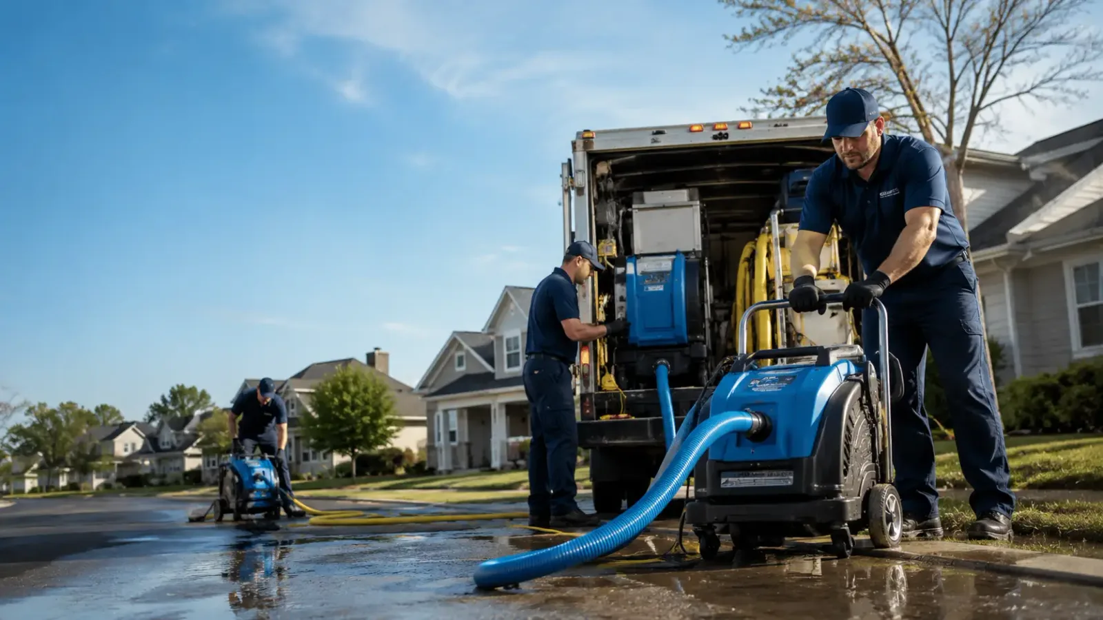 Flood Damage Cleanup in Bagdad, AZ